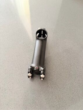 Subtract Black aluminum threadles Bicycle Stem  Red Accent road mountain bike